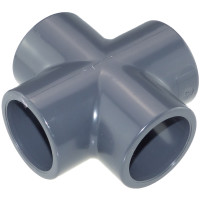 PVC Kreuzstück 10 mm (Restposten)