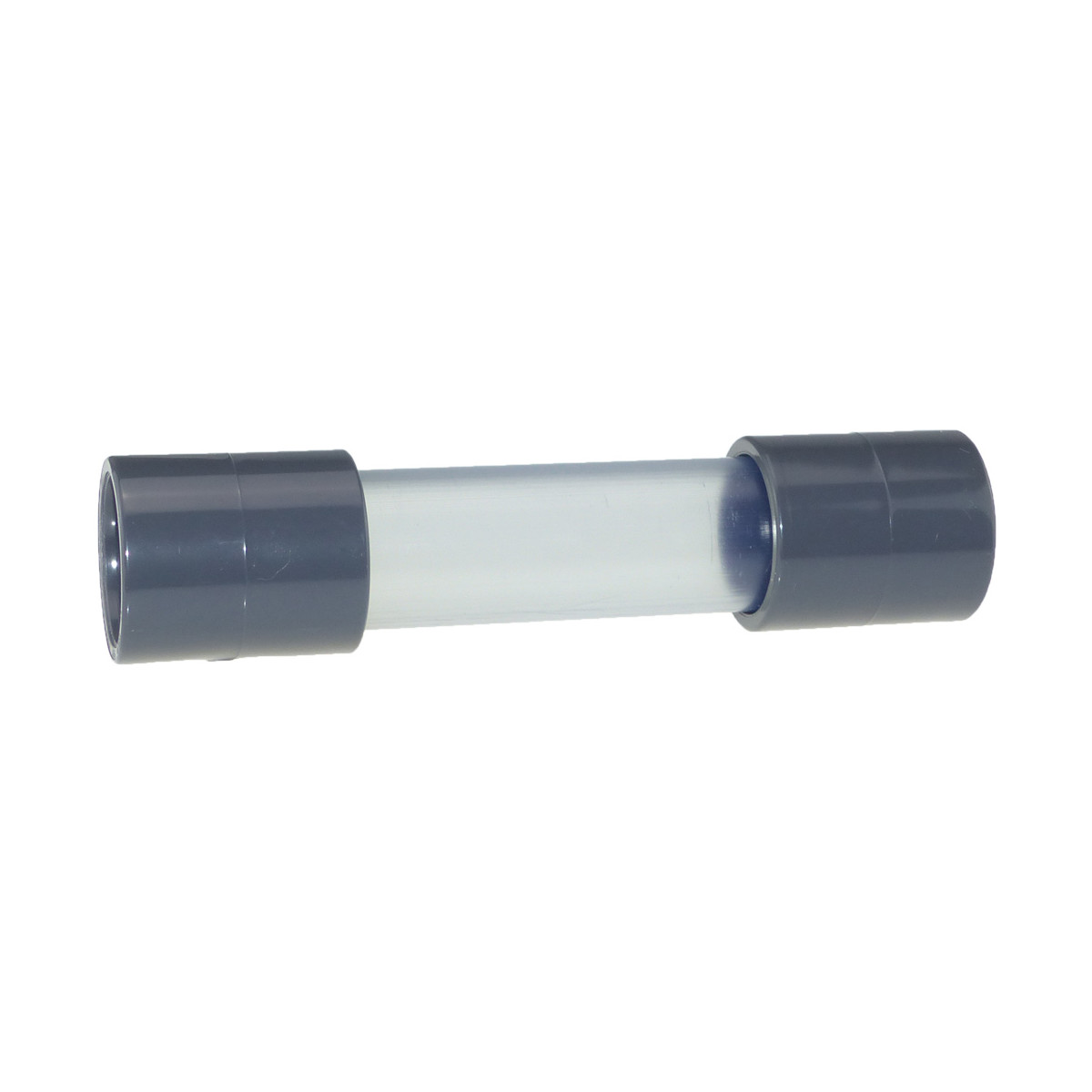 PVC Schauglas Klebemuffe 40 mm