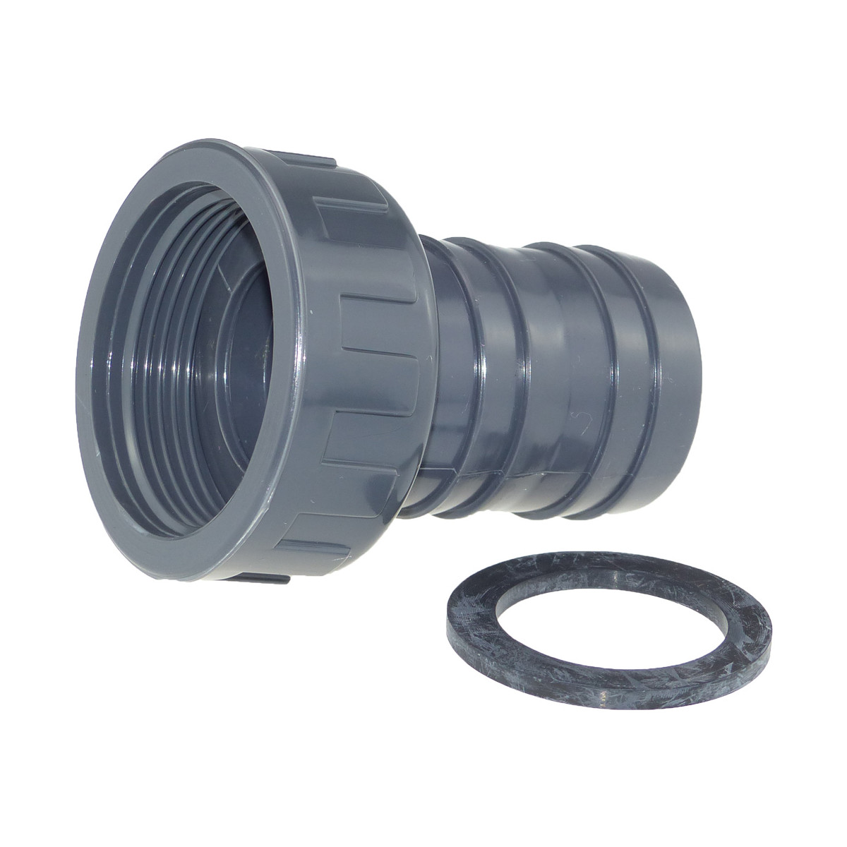 PVC Schlauchtülle IG 38 mm x 2 Zoll