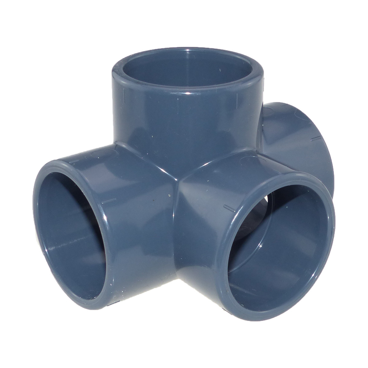 PVC 4 Wege TStück 50 mm, 5,36