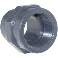 PVC Übergangsmuffe 20 / 16 mm x 1/2 Zoll