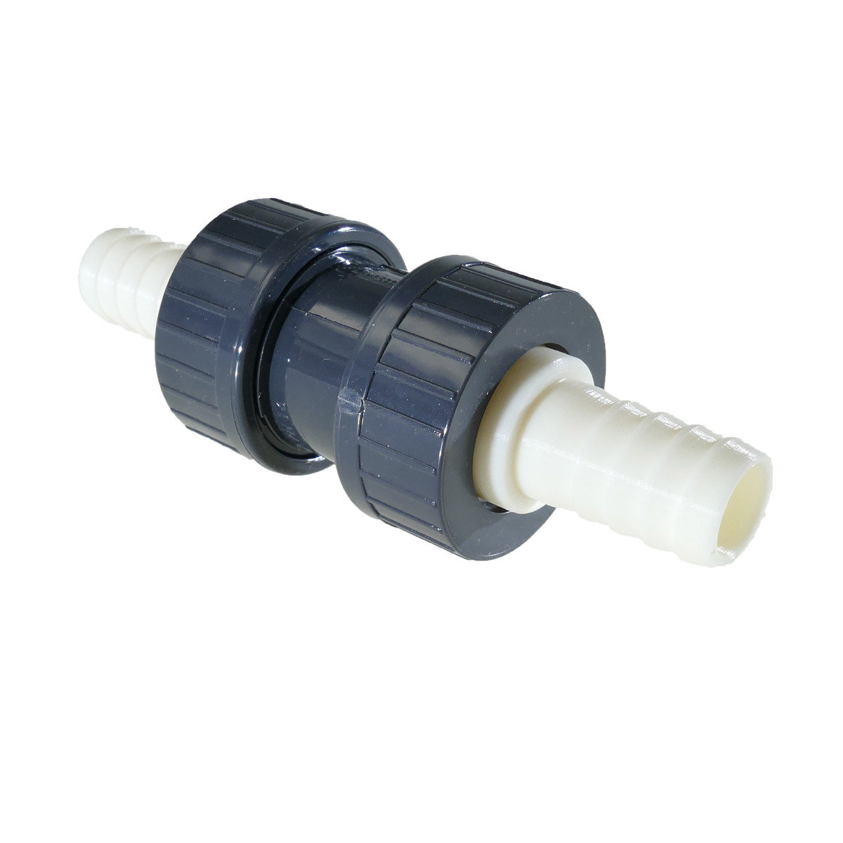 PVC Rückschlagventil Schlauchtülle 16 mm