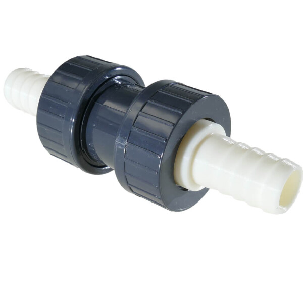 PVC-Rückschlagventil 80-200 Mm – Verhindert Rückfluss In Lüftungsrohren Für Bad & Küche, Weiß