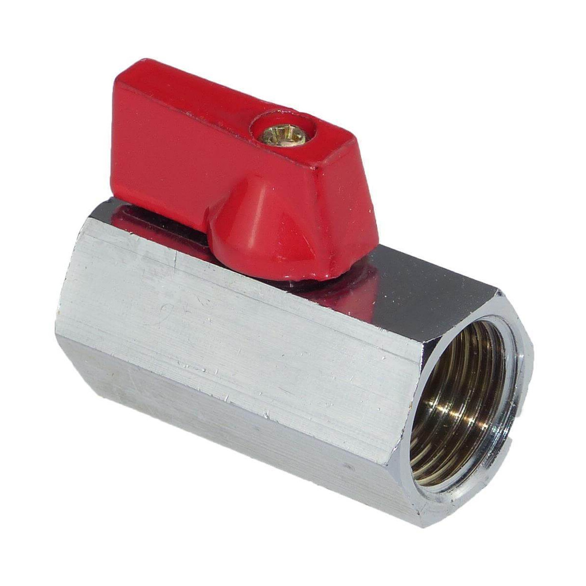 Messing Kugelhahn Mini PN 16 (I/I) 1/2 Zoll