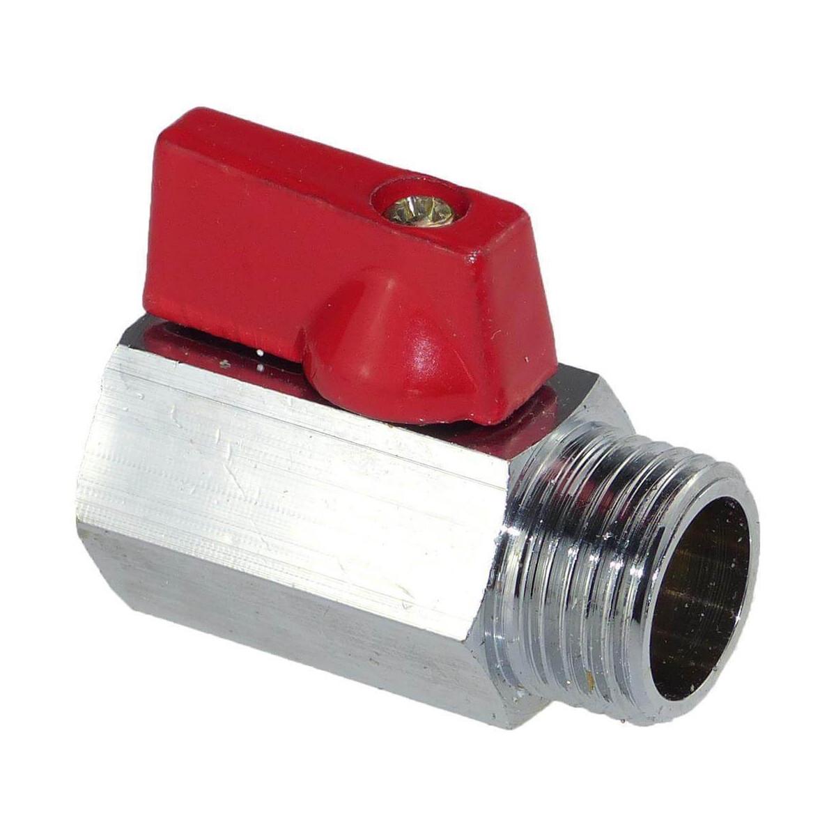 Messing Kugelhahn Mini PN 16 (I/A) 3/8 Zoll