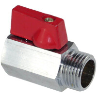 Messing Kugelhahn Mini PN 16 (I/A) 1/2 Zoll