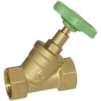 Messing Schrägsitzventil Handrad 3/4 Zoll