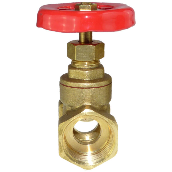 Heizungsabsperrschieber 1 1/2″ (DN40) – Messing Produktbild-Vorschau 2