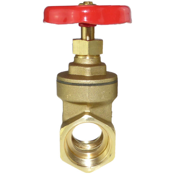 Messing Muffenschieber G 1/2 – PN 20 Absperrschieber – Temperatur +1 Bis +80 °C – Für Heizung & Wasser