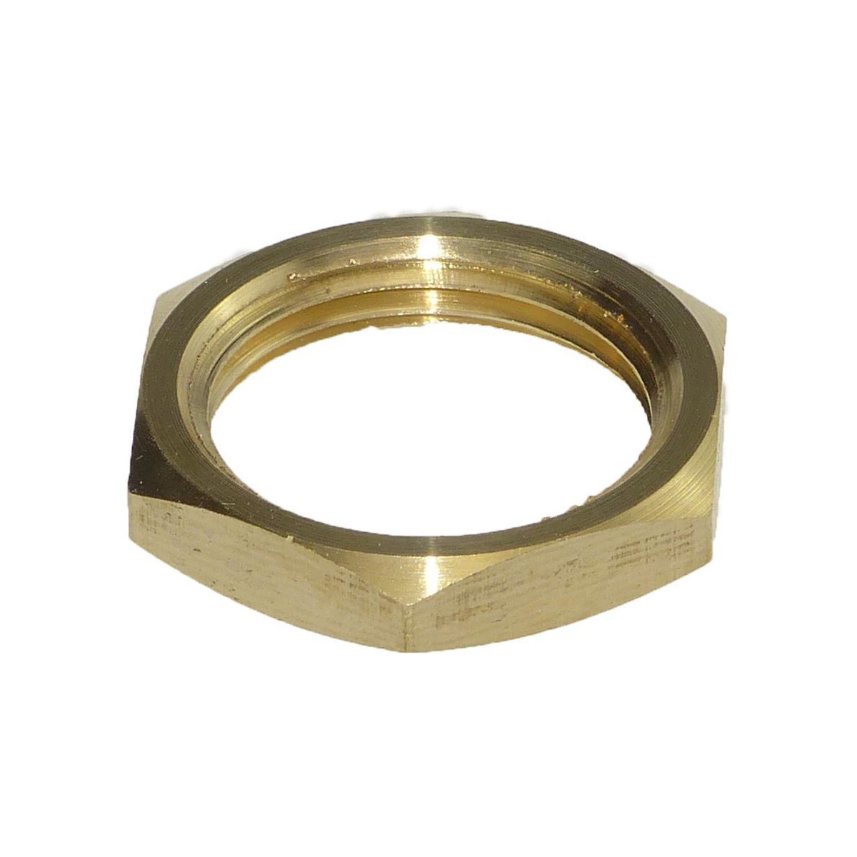 Innengewinde u Gegenmutter Kontermutter m Sechskant 1/2 Zoll 4 mm messing 