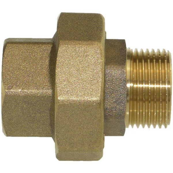 Produktbild von Sourcing Map Messing Gewinde Adapter G3/8 Außen X G1/4 Innen – Sechskantbuchse, 2 Stück, Für Rohrverbindungen