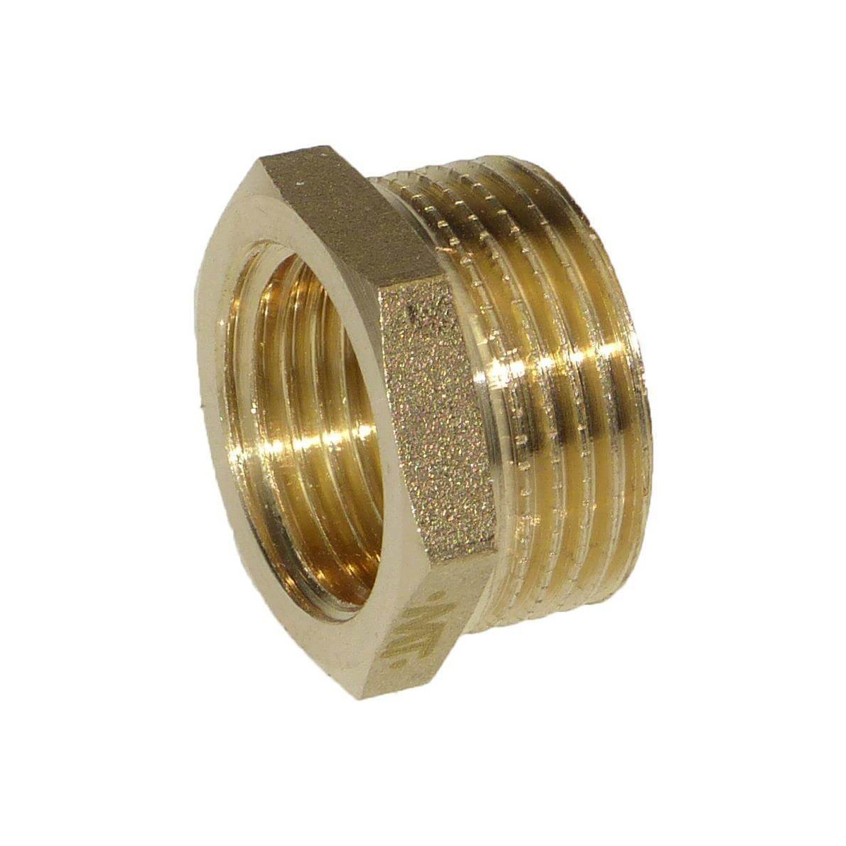 Messing Reduzierstück 1 1/2 x 1 Zoll