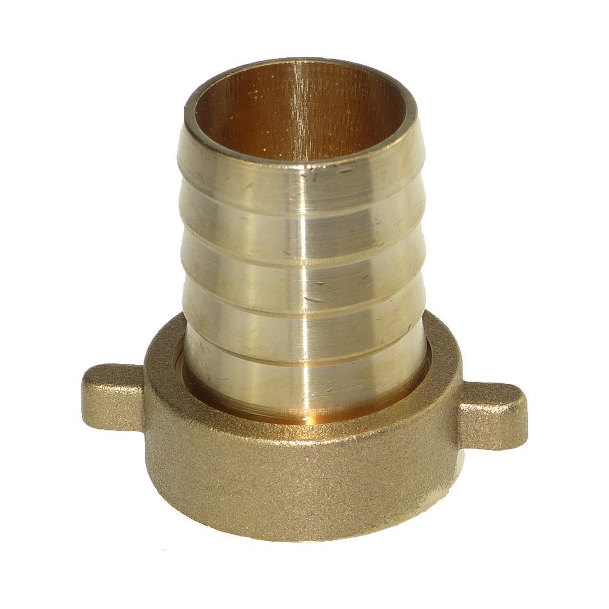 Messing Schlauchverschraubung 1 x 1/2 Zoll