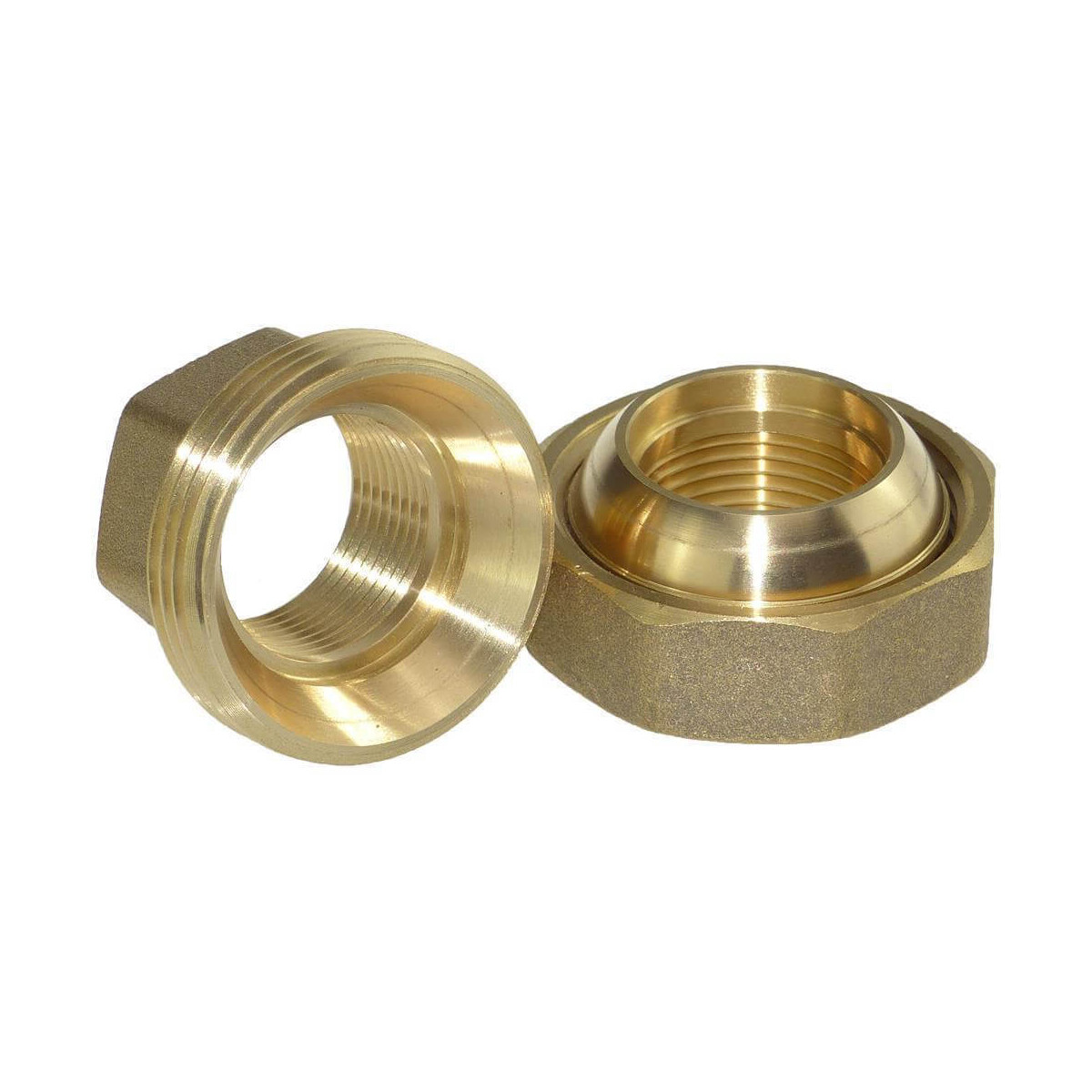 Messing Verschraubung Innengewinde 2 Zoll